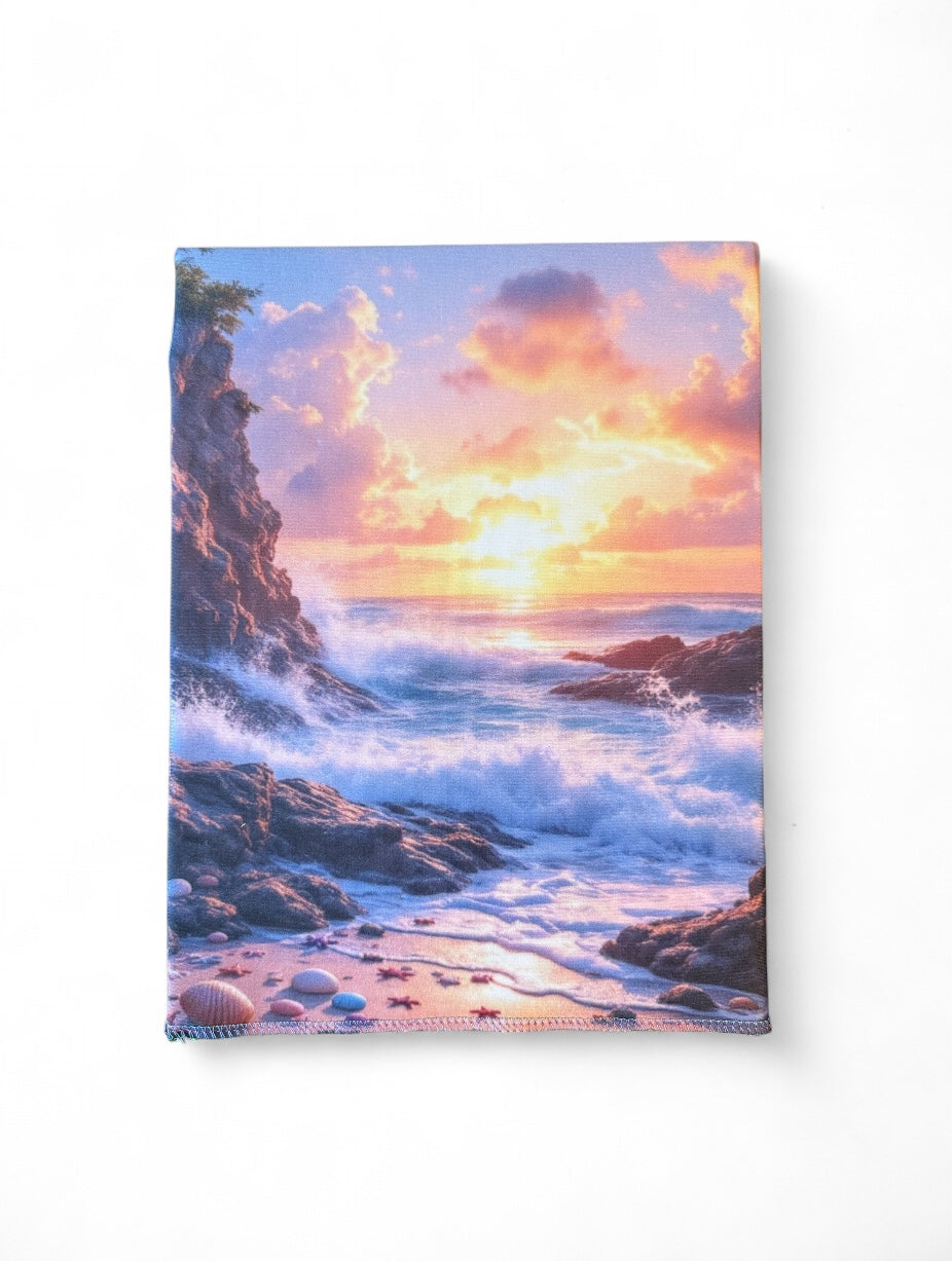 Sunset Shore & Under the Sea Double Sided Scene Sleeve