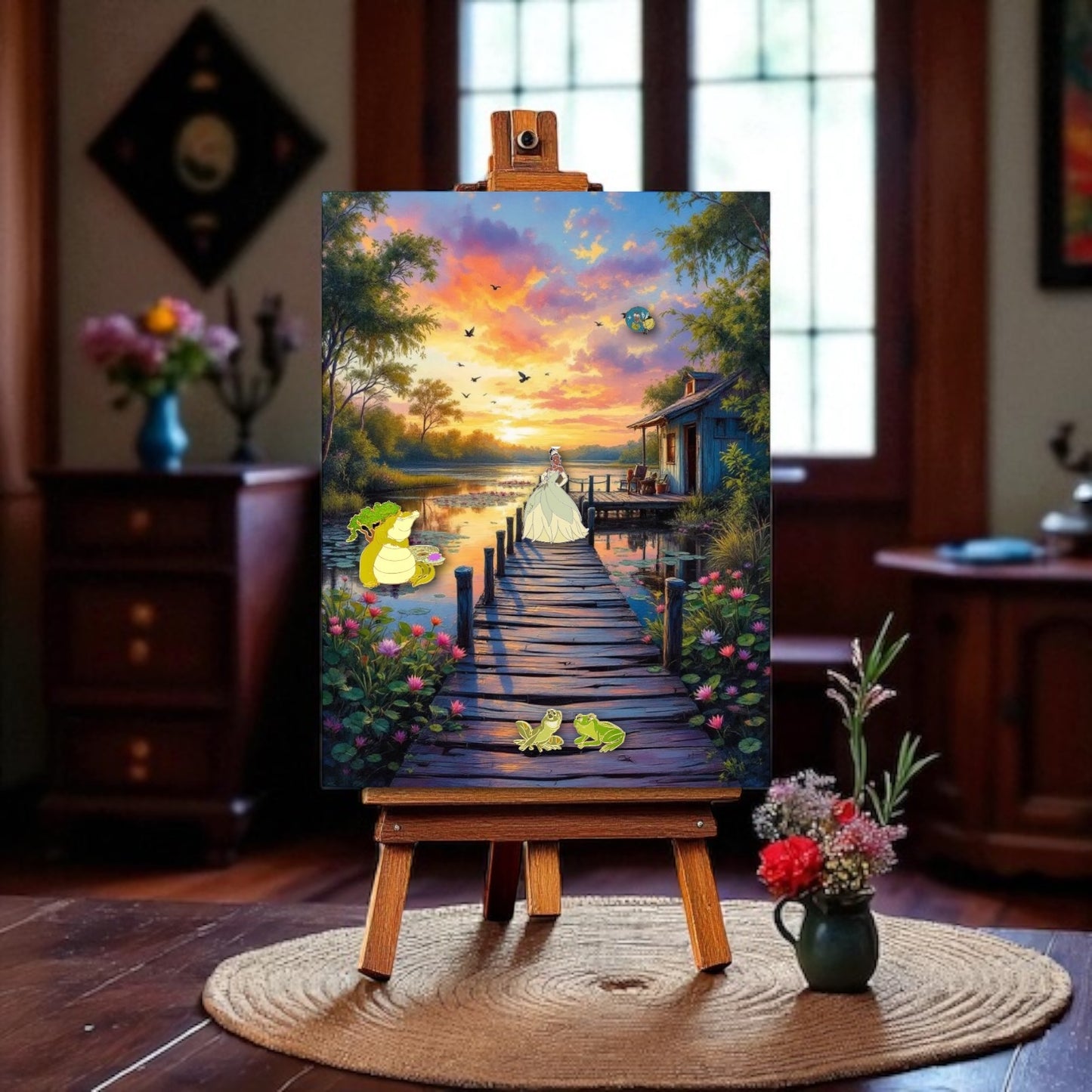 Bayou Evening and New Orleans Stroll Double Sided Scene Sleeve