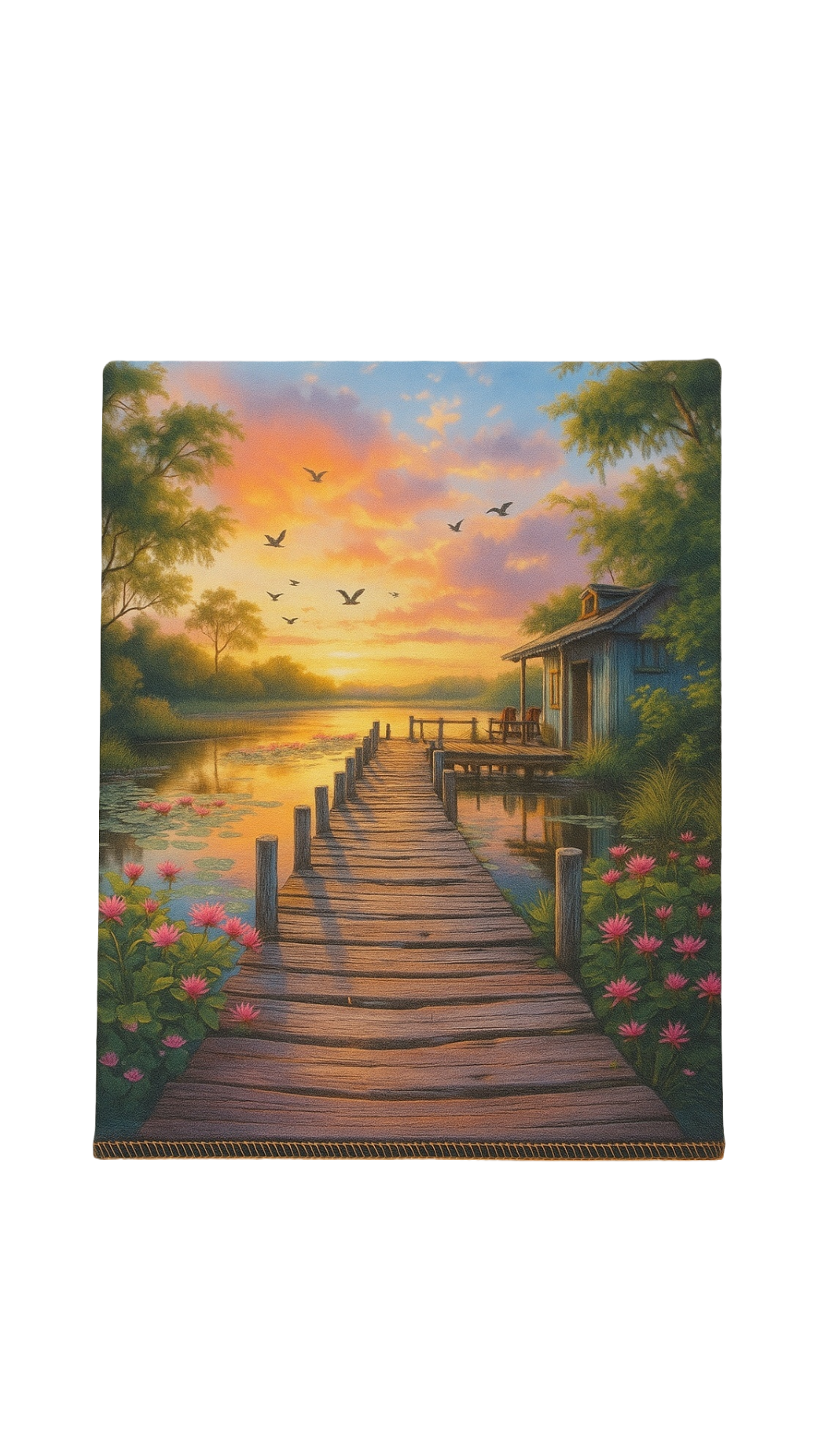 Bayou Evening and New Orleans Stroll Double Sided Scene Sleeve