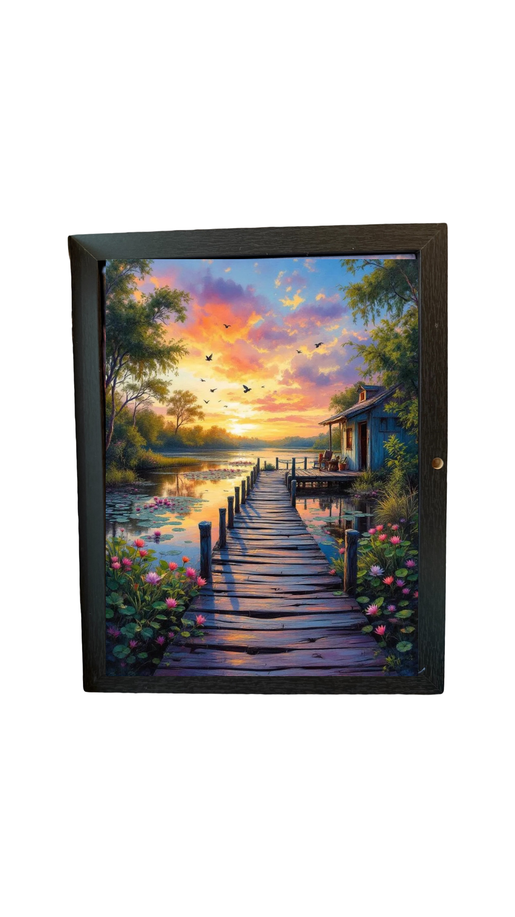 Bayou Evening and New Orleans Stroll Double Sided Scene Sleeve