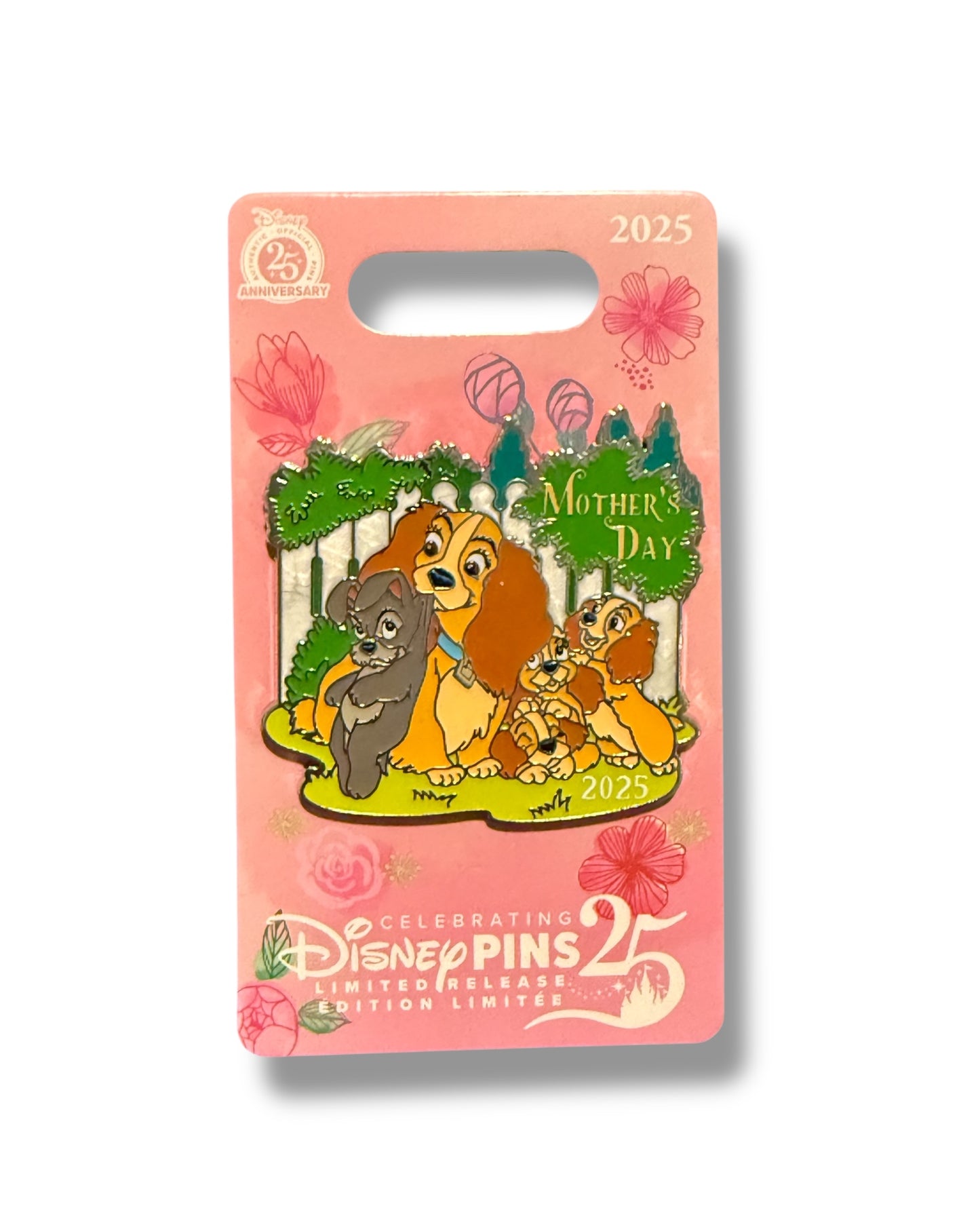Disney Mother’s Day 2025 Pin - Lady & the Tramp