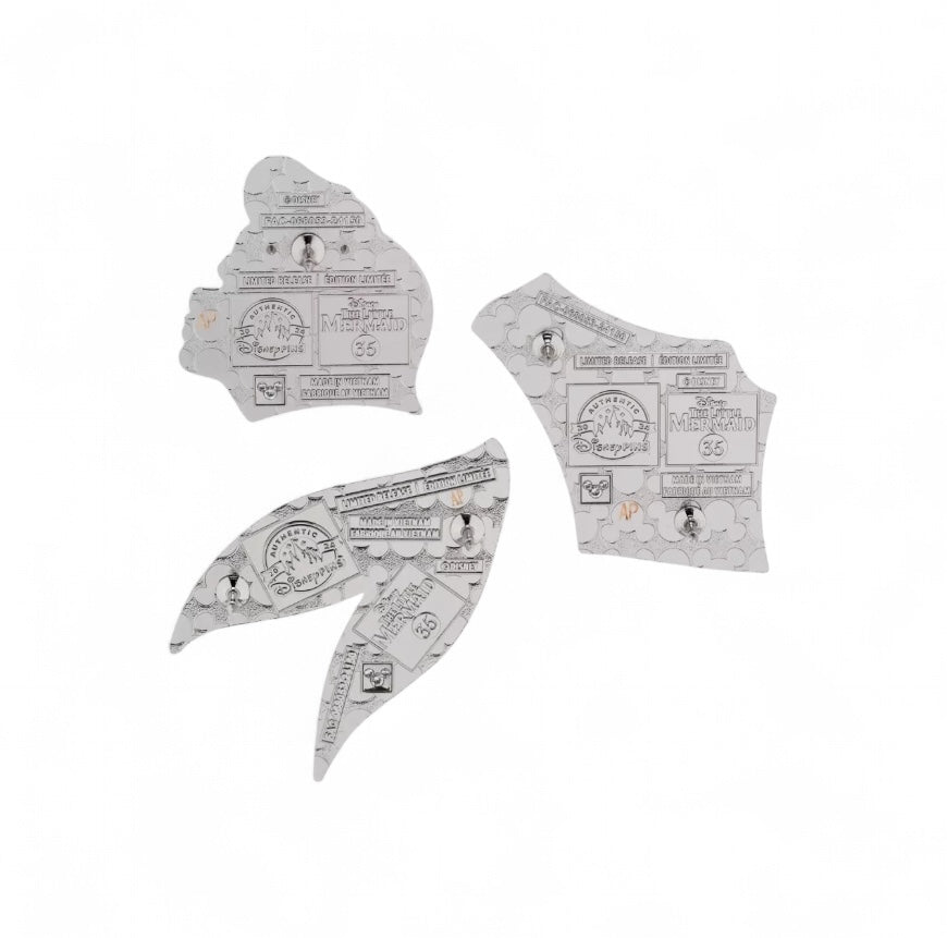 Little Mermaid 35th Anniversary Mystery Blind Box Puzzle Pin