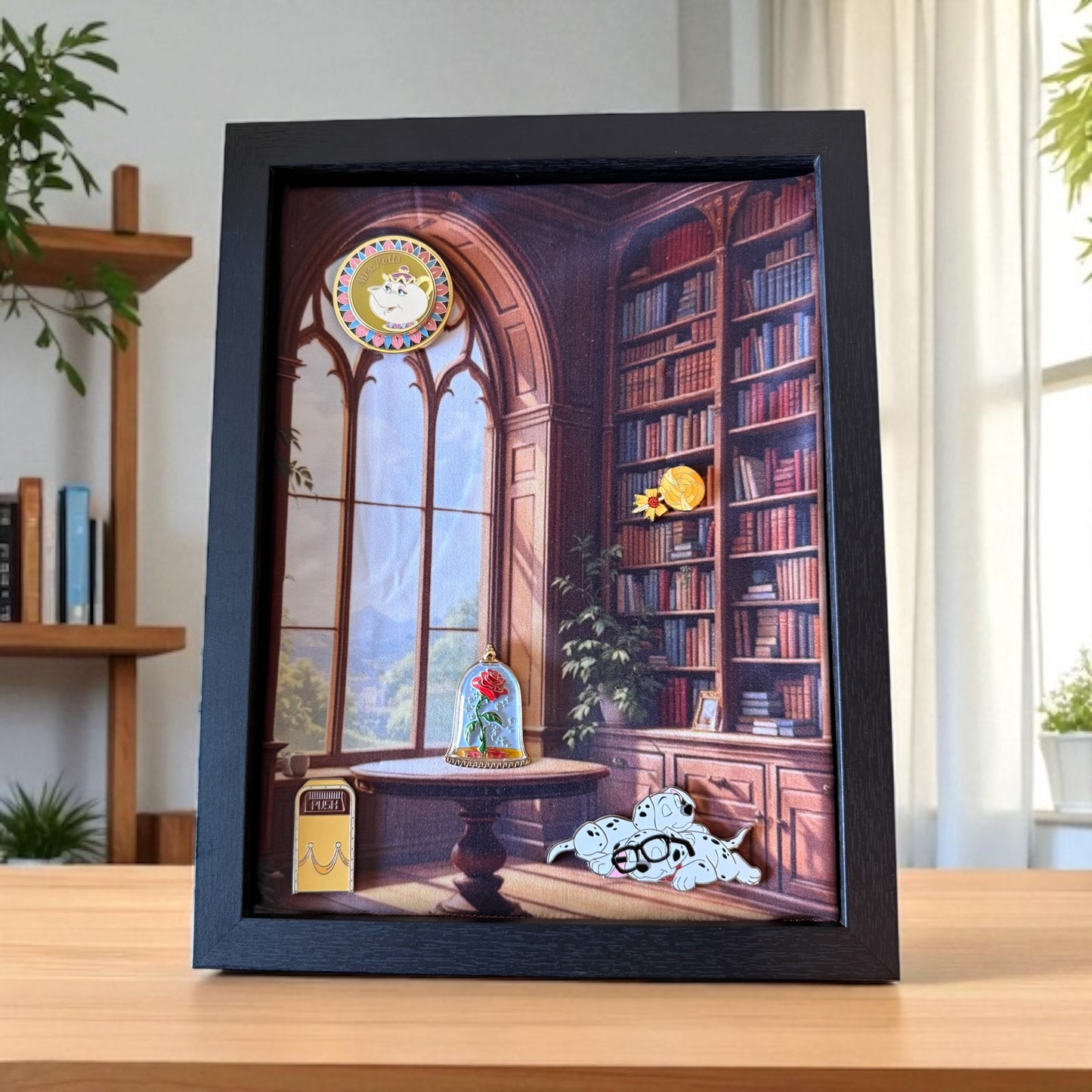 Library and Ballroom Double Sided Scene Sleeve