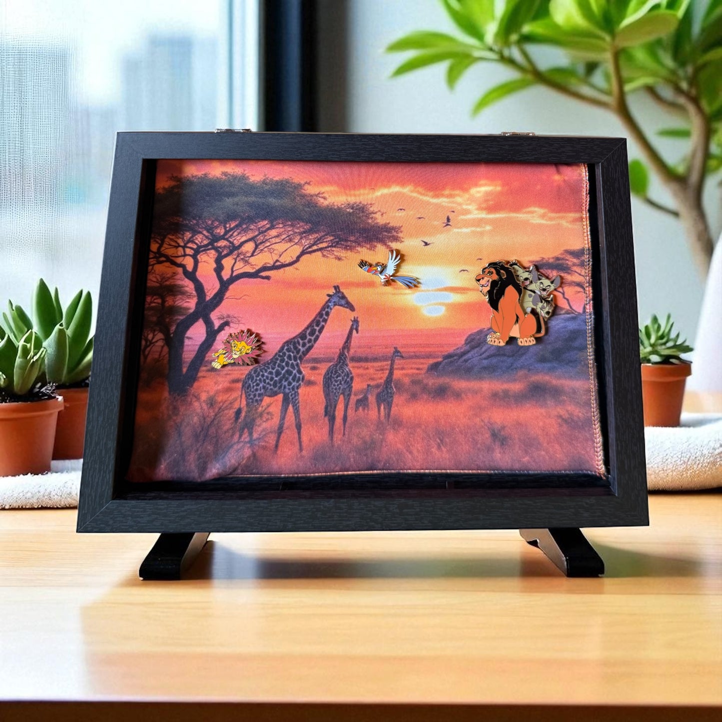 Safari Day & Safari Sunset Double Sided Scene Sleeve