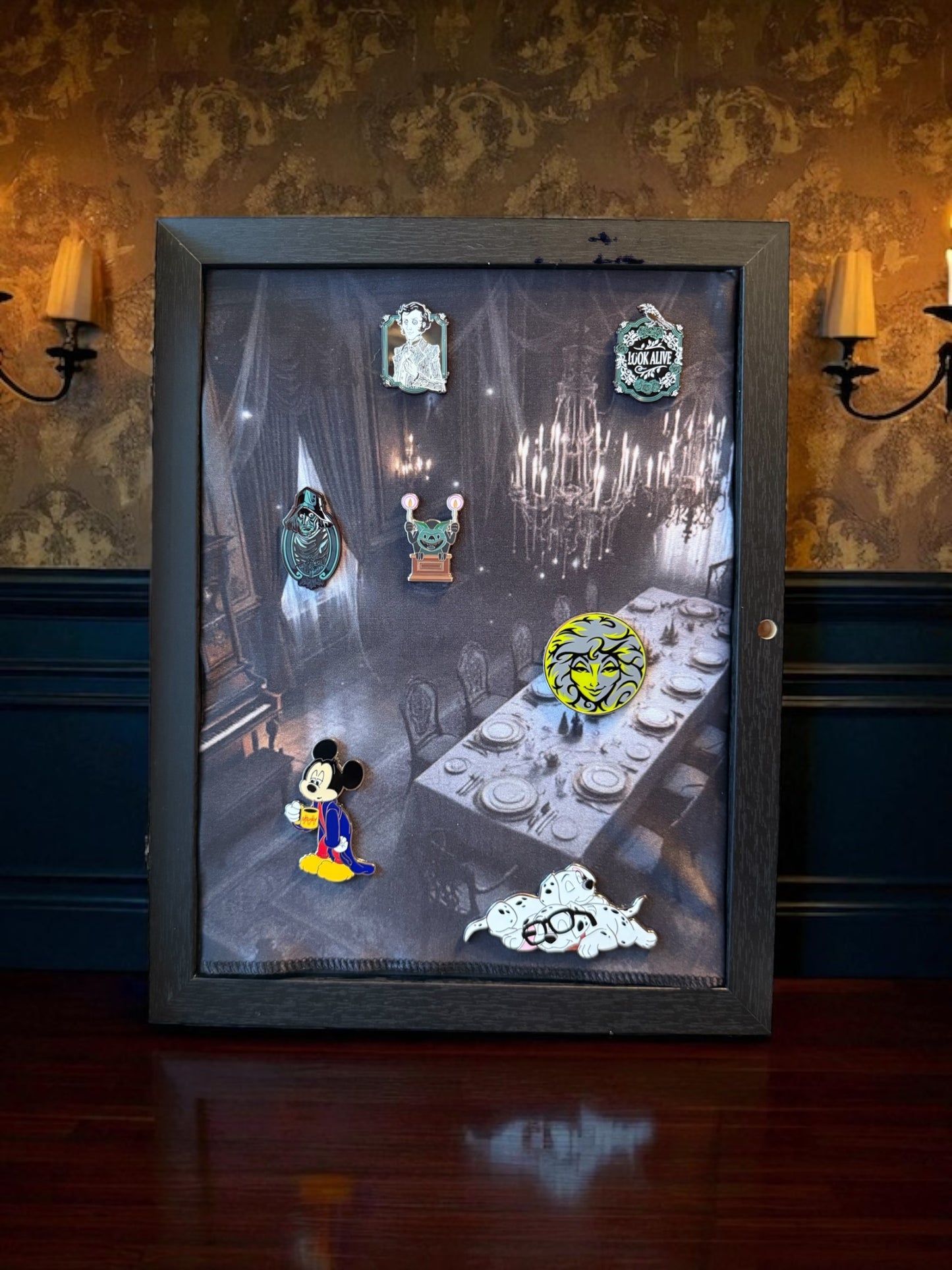 Tower Lobby & Haunted Dining Double Sided Scene Sleeve