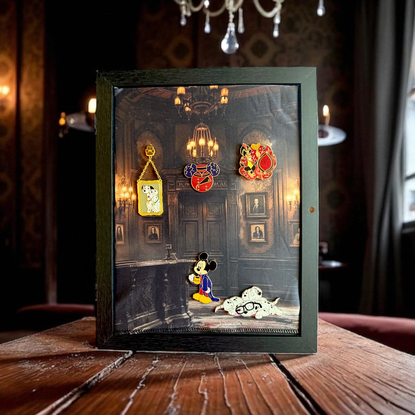Tower Lobby & Haunted Dining Double Sided Scene Sleeve