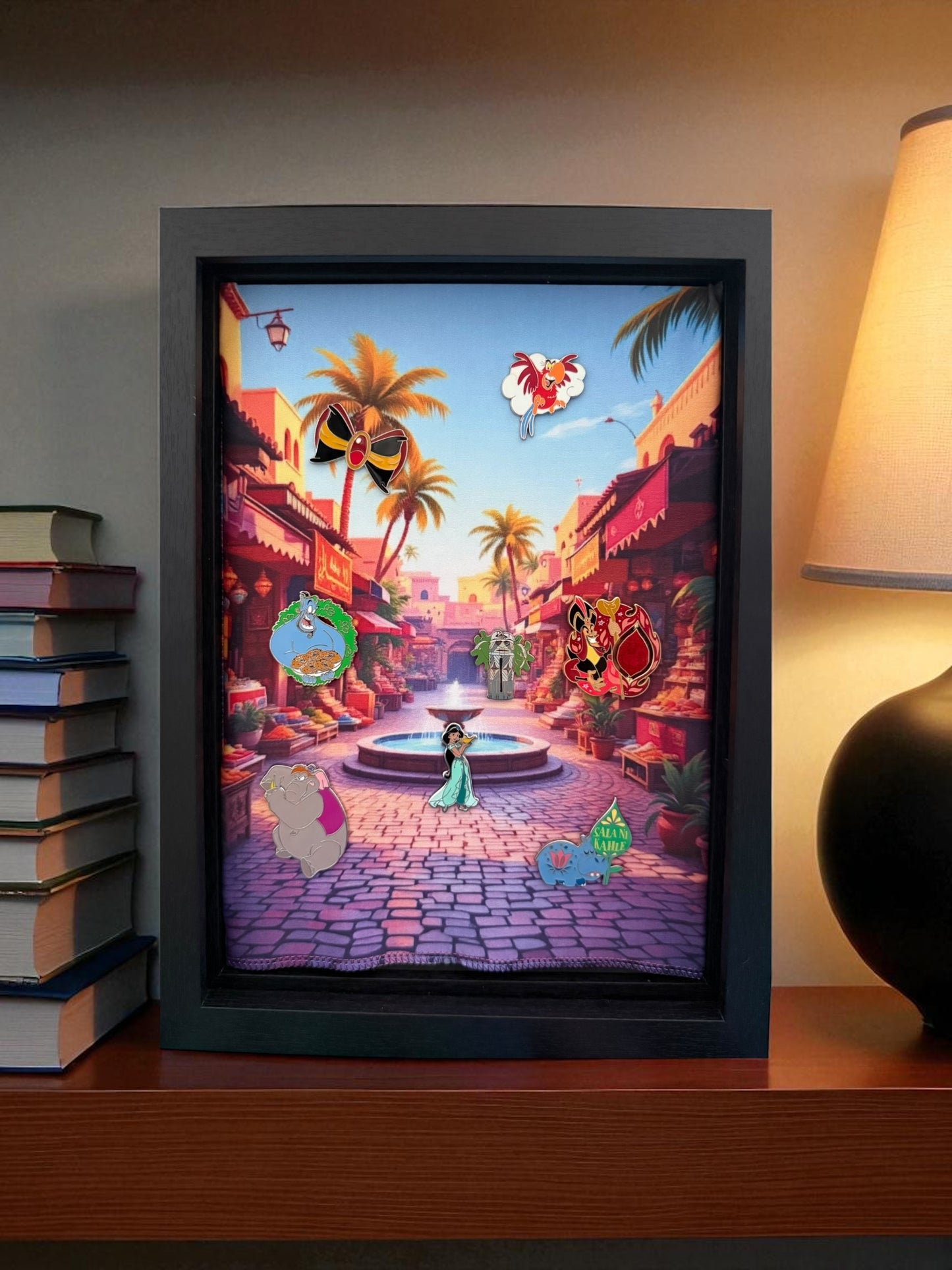 Market Bazaar Double Sided Scene Sleeve