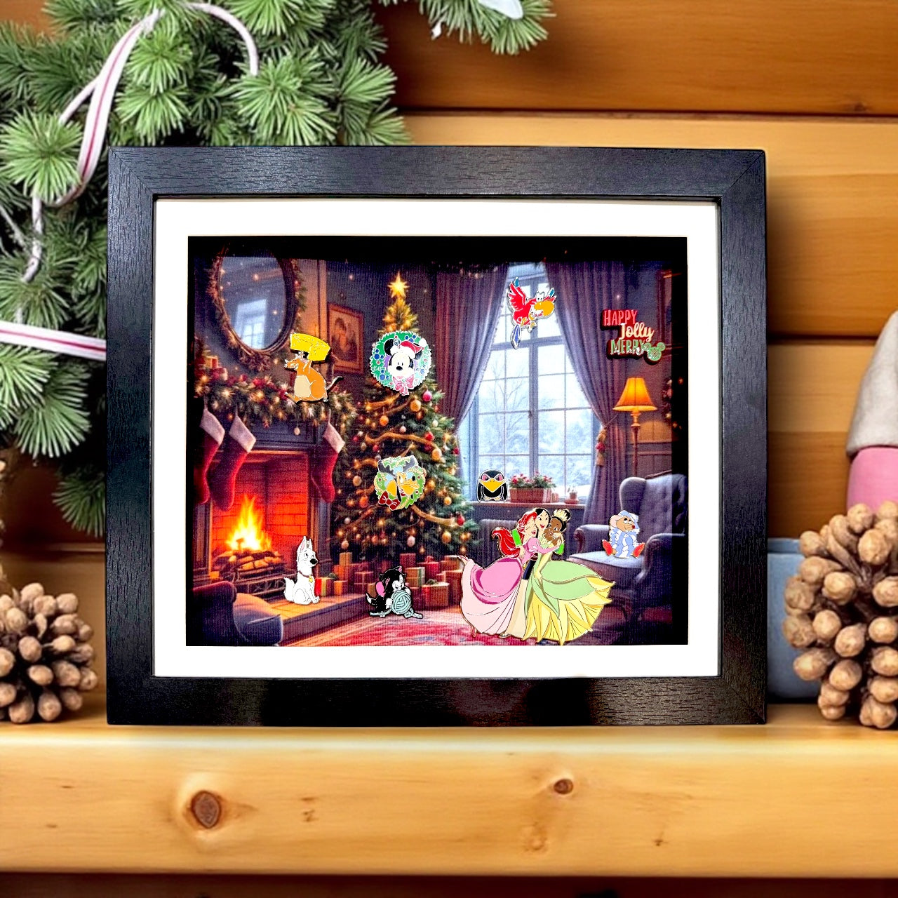Holiday Frost & Firelight Double Sided Scene Sleeve