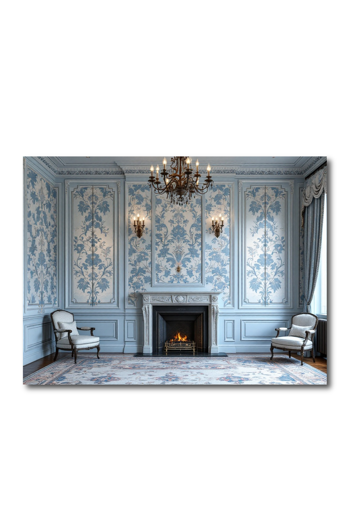 Enchanted Winter Ballroom Double Sided Scene Sleeve