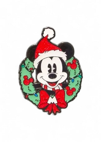 Holiday Wreaths Mickey & Friends Loungefly Pin