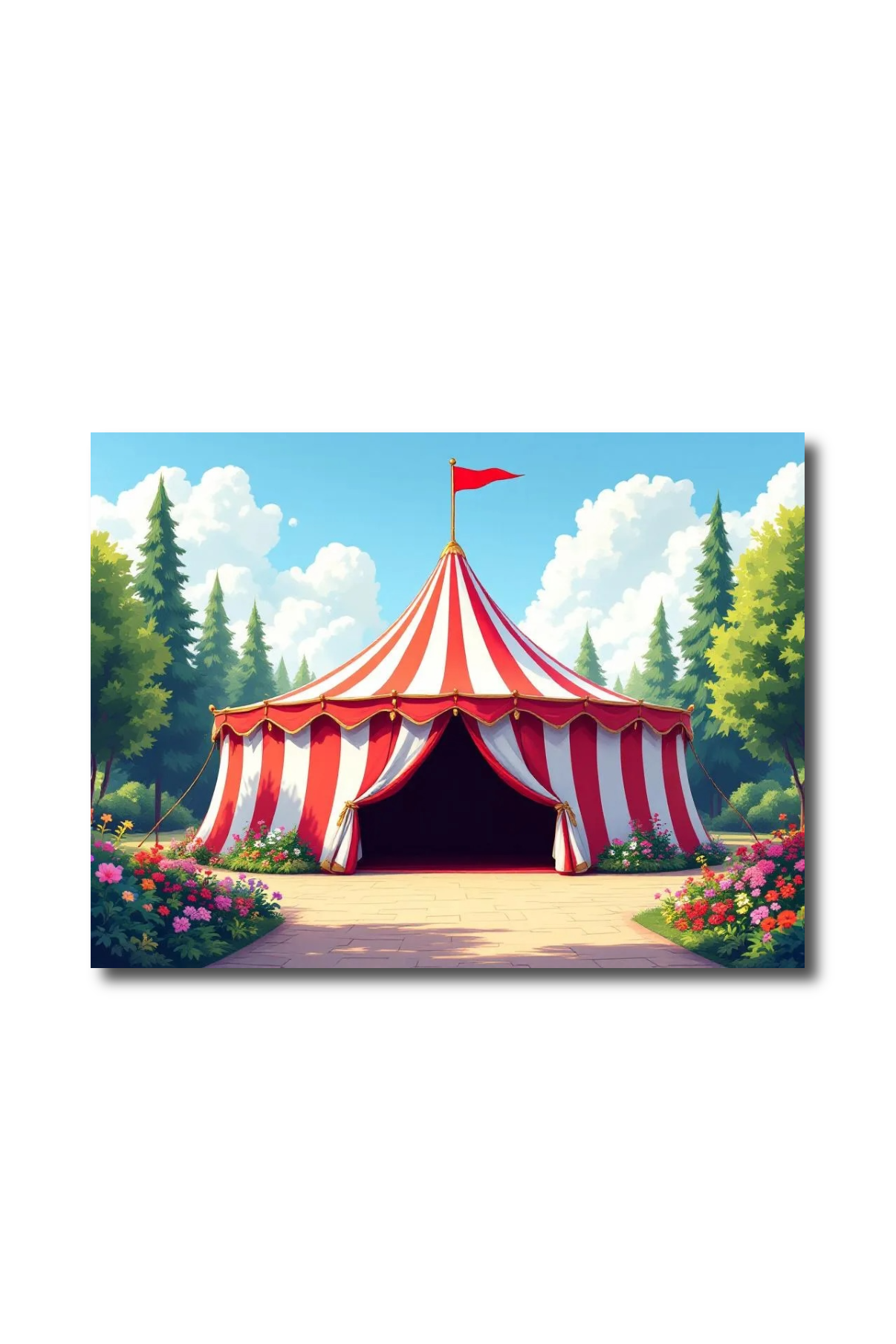Circus Tent Double-Sided Scene Sleeve™