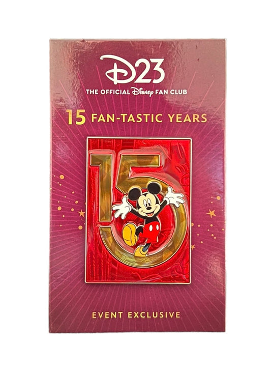 Mickey Mouse D23 Exclusive Pin