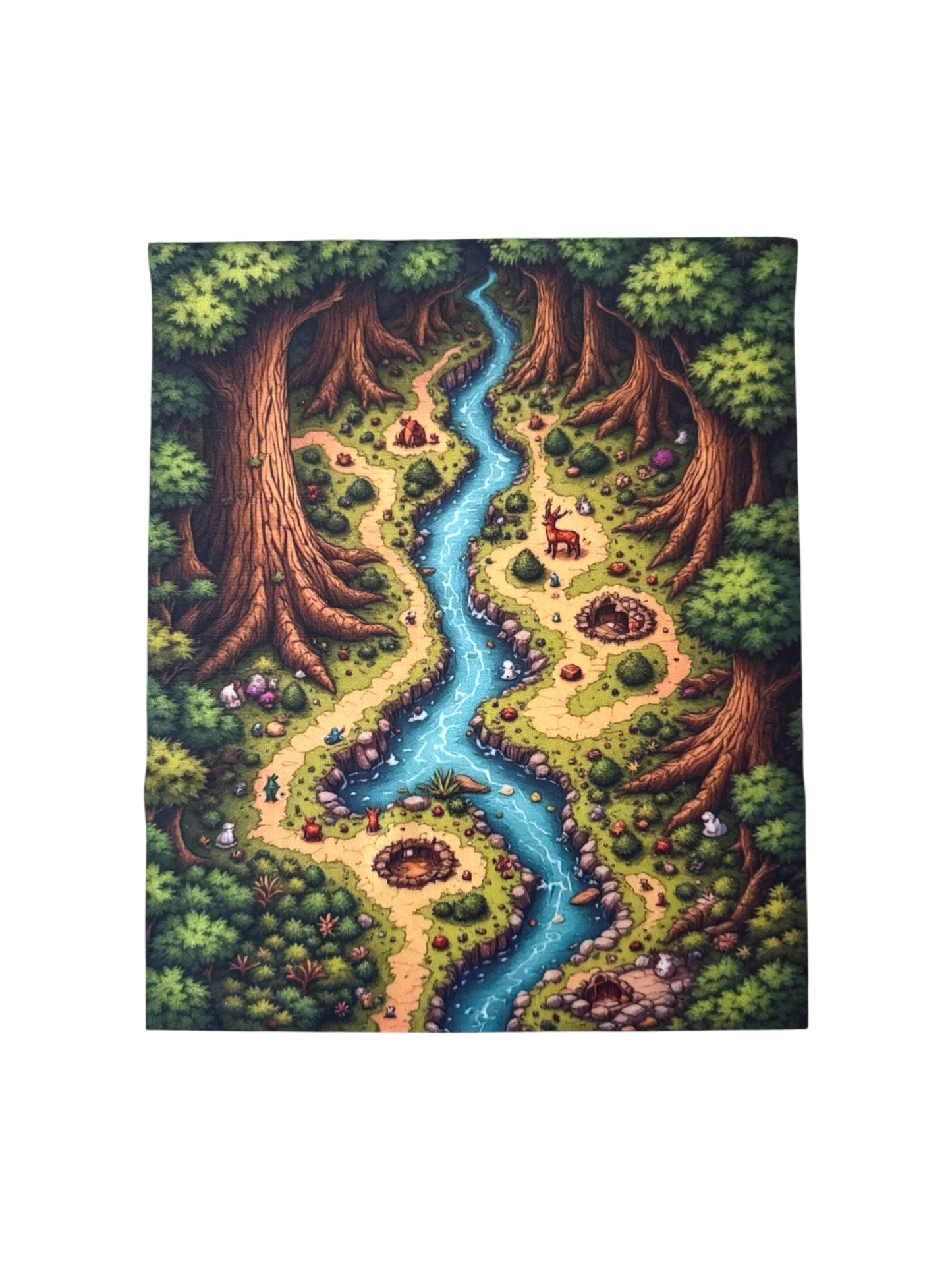 Cottage Trail & Enchanted Forest Scene Sleeve