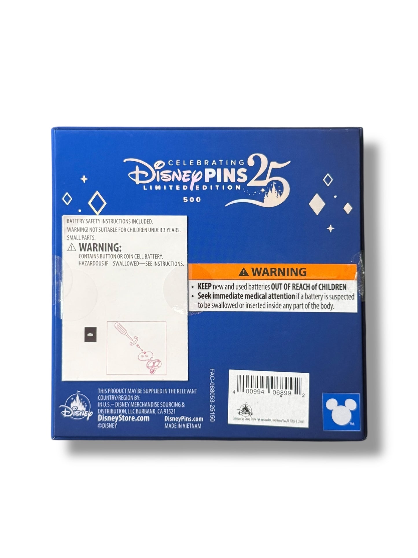 Celebrating 25 Years Disney Pins Disney Join Us Celebration Chip & Dale