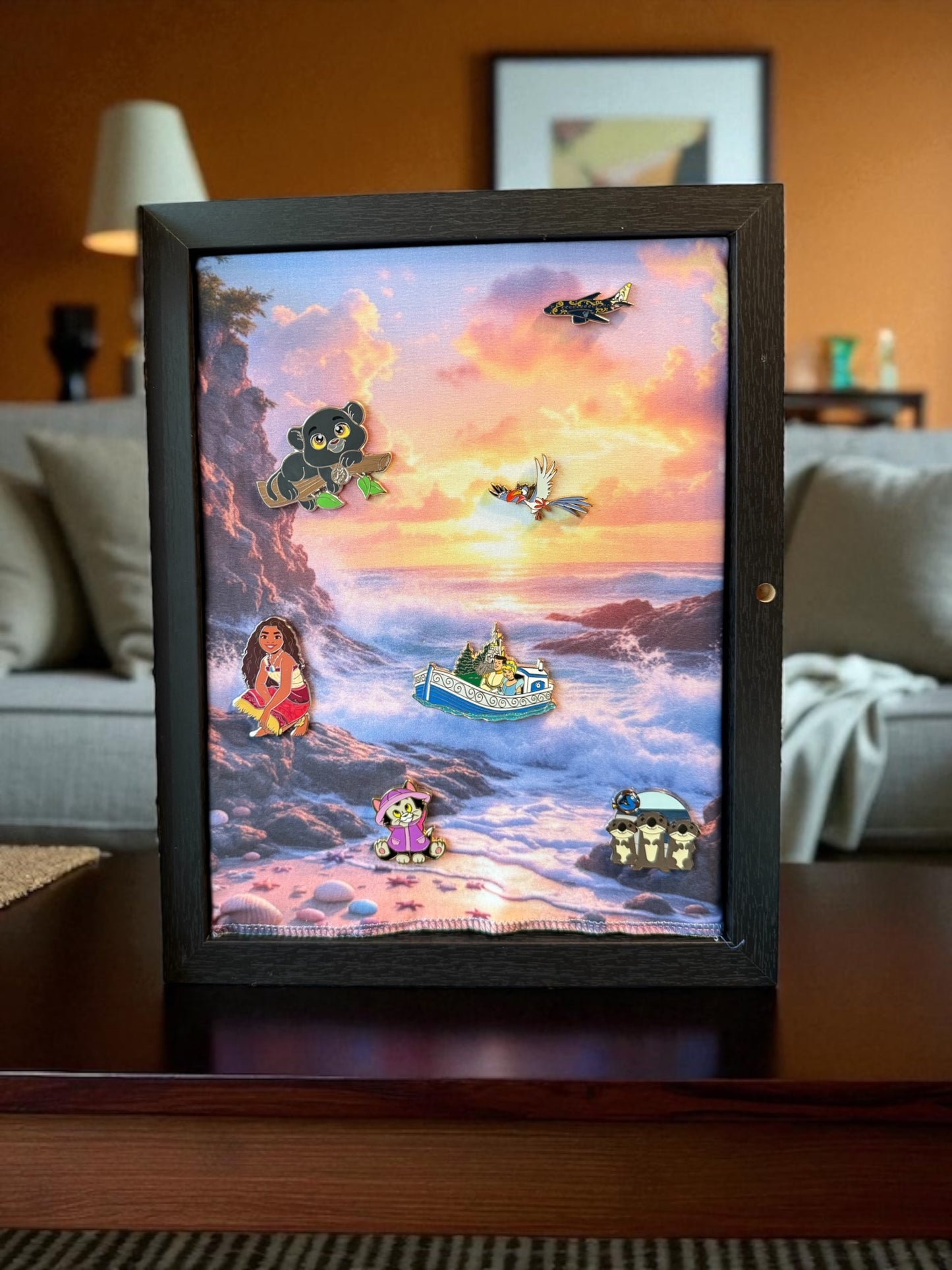 Sunset Shore & Under the Sea Double Sided Scene Sleeve