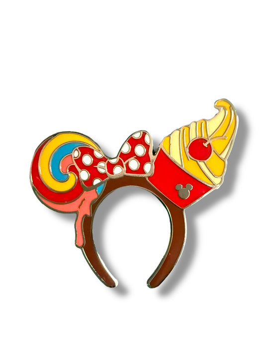 Disney Hidden Mickey Snacks Ears Pin