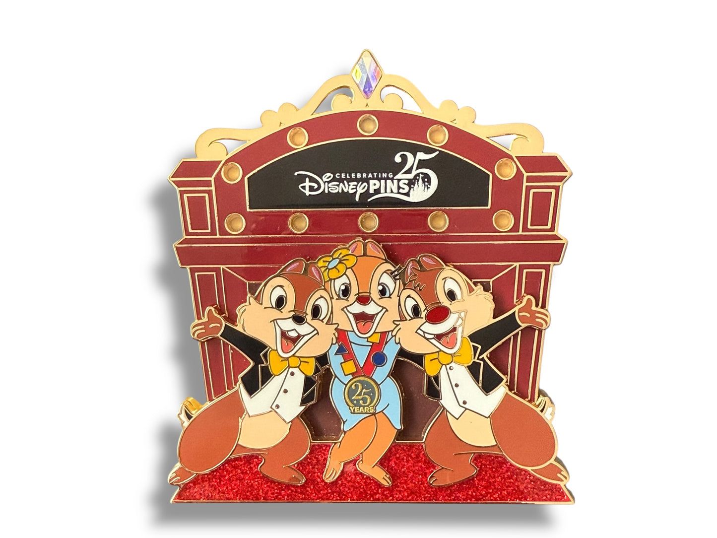 Celebrating 25 Years Disney Pins Disney Join Us Celebration Chip & Dale