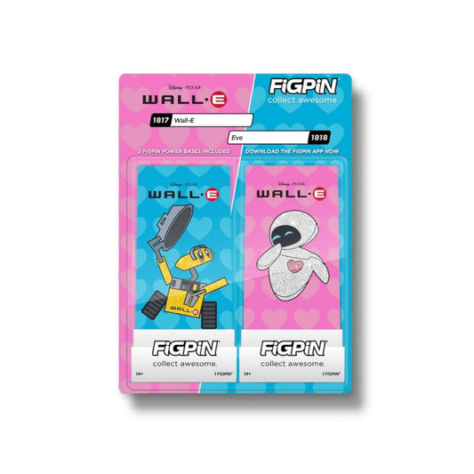 FiGPiN Wall-E and Eve Collectible Pin Set