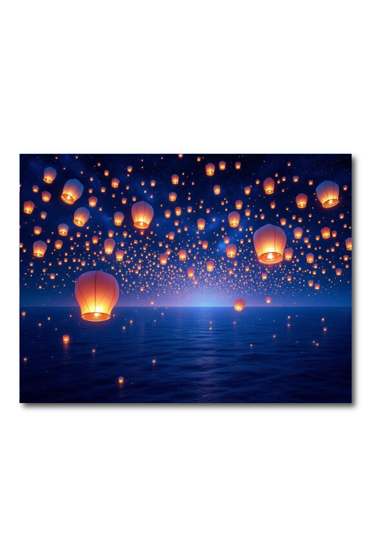 Village Festival / Lantern Night Double-Sided Scene Sleeve™