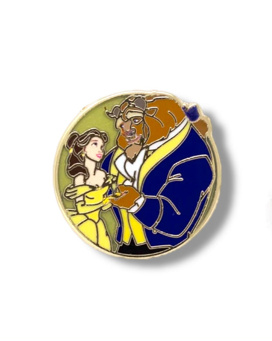 PALM Micro Pin Beauty and the Beast BATB Couple Pin