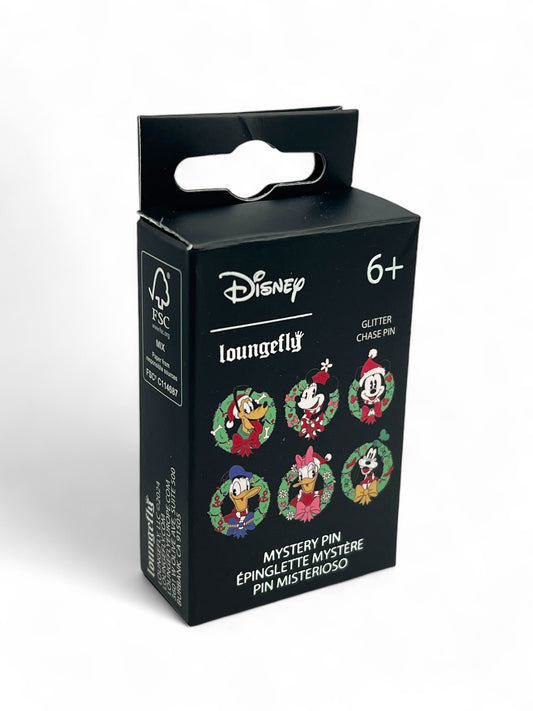 Holiday Wreaths Mickey & Friends Loungefly Pin