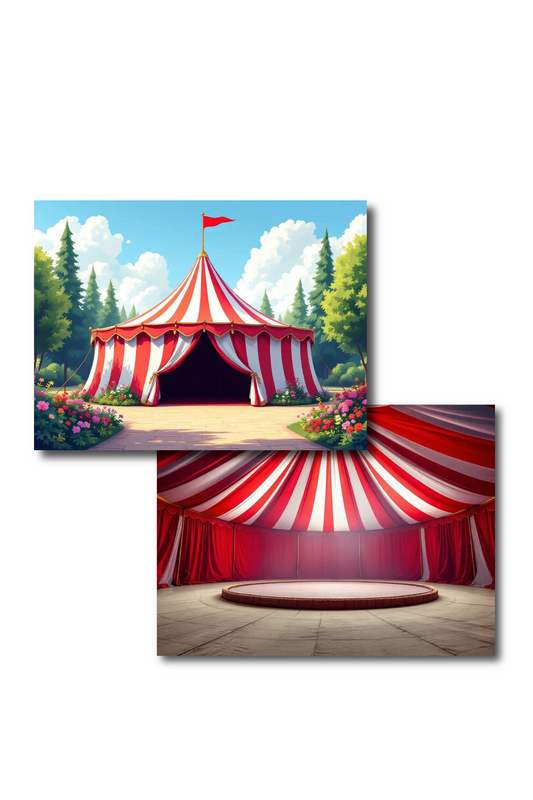 Circus Tent Double-Sided Scene Sleeve™