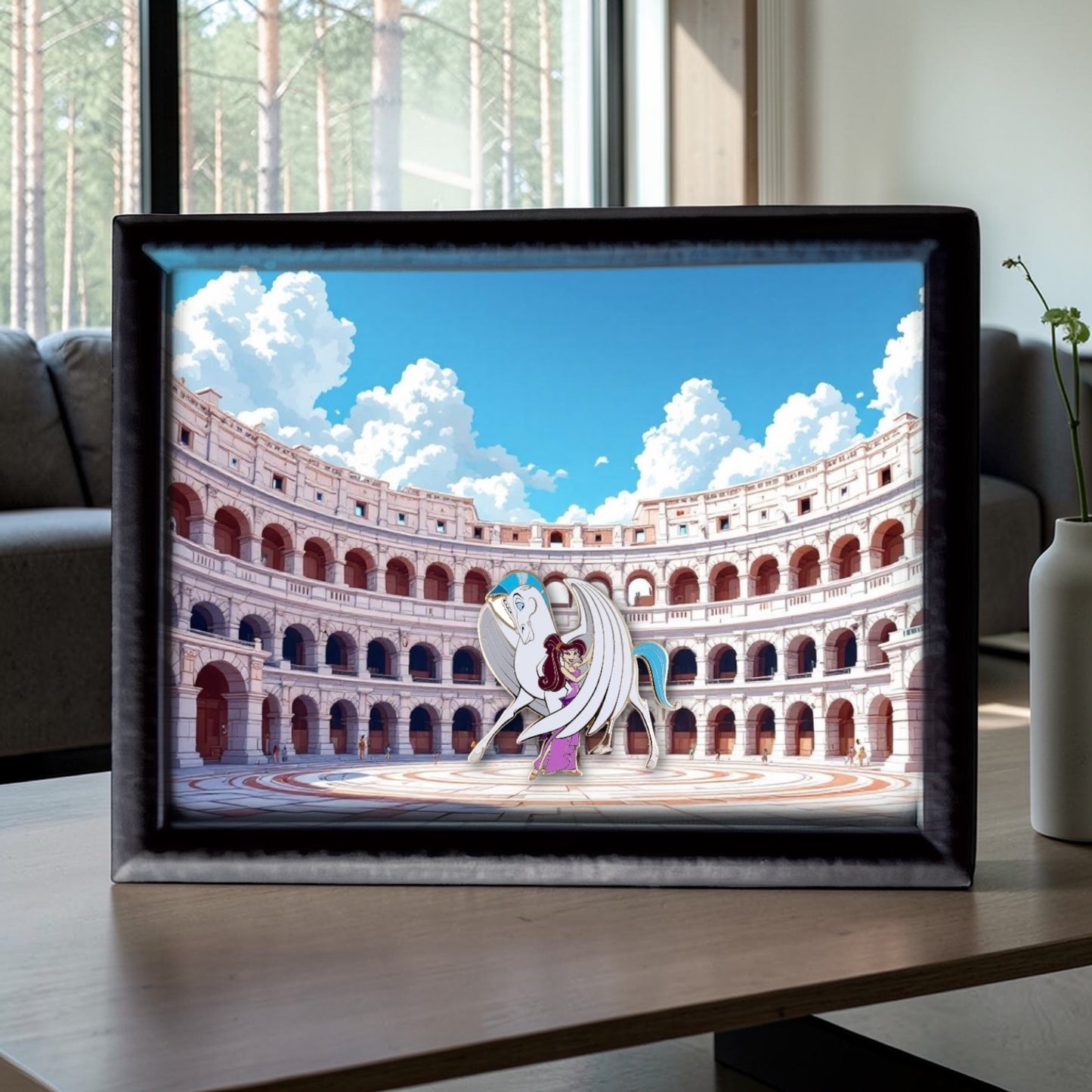 Olympian Coliseum & Mount Olympus Double-Sided Scene Sleeve™