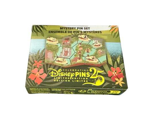 Disney Jungle Cruise Puzzle Mystery Pin 25 Years - Disneyland