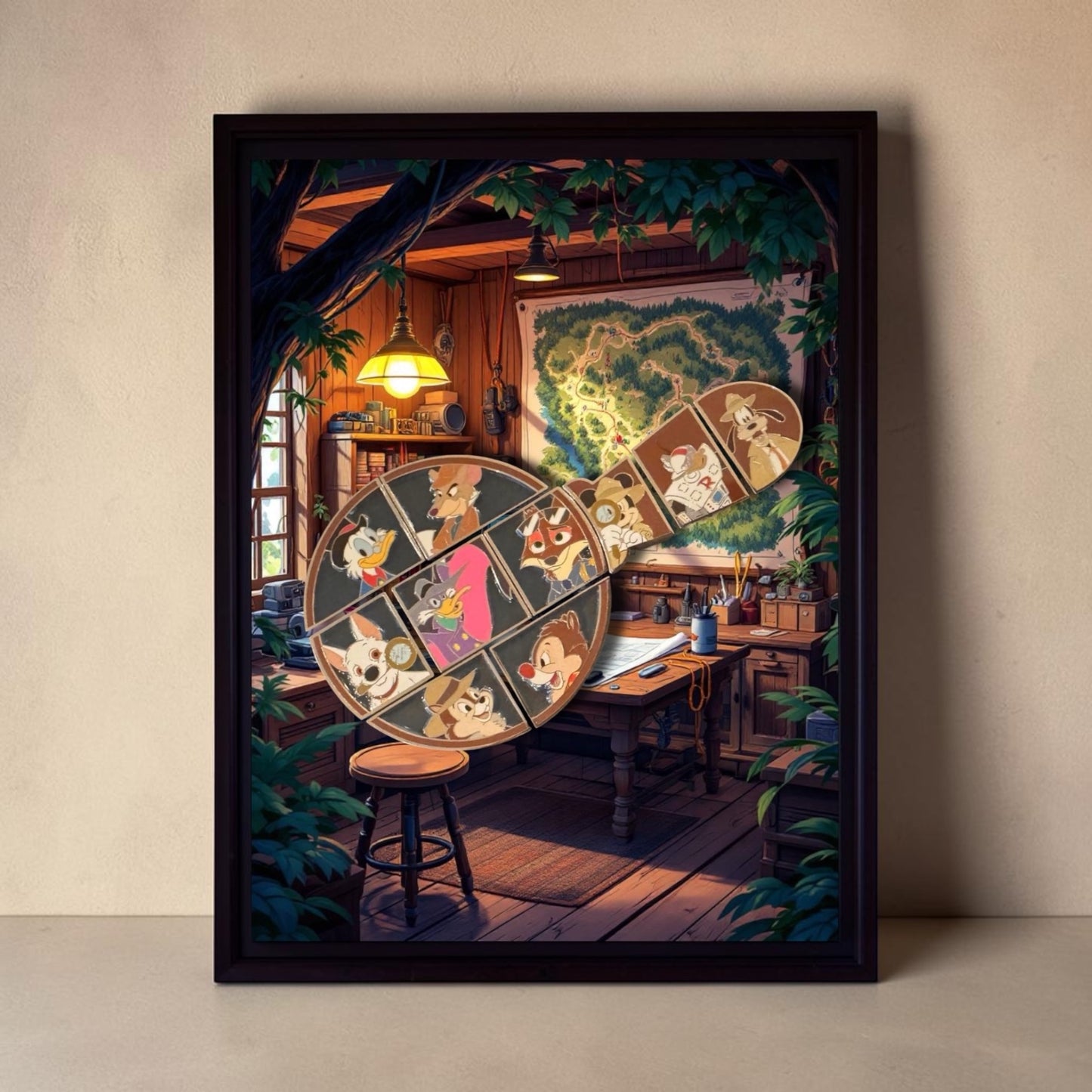 Treehouse Hideaway & Explorer’s Workshop Scene Sleeve™