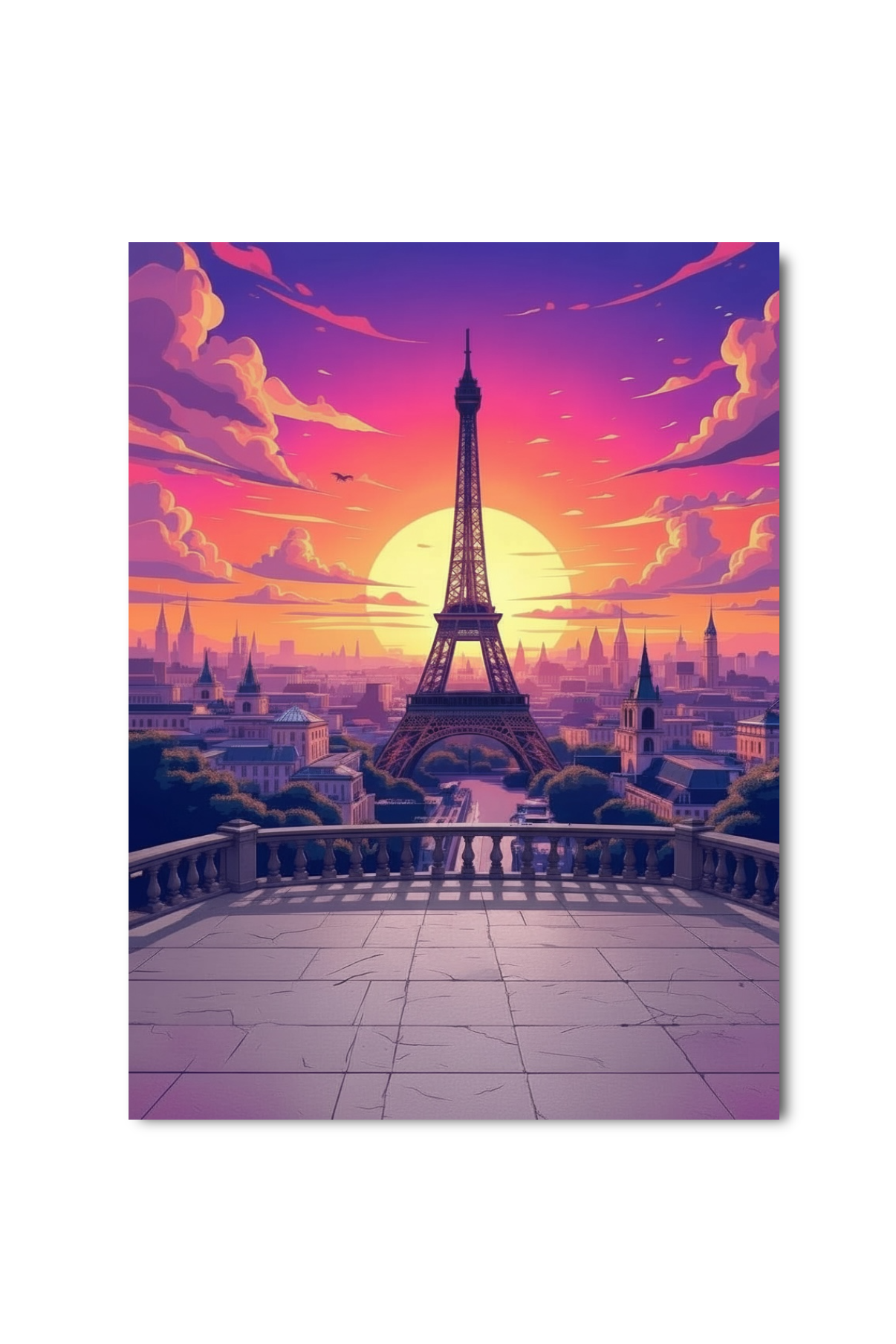 Paris Sunset & Grand Ballroom Scene Sleeve™