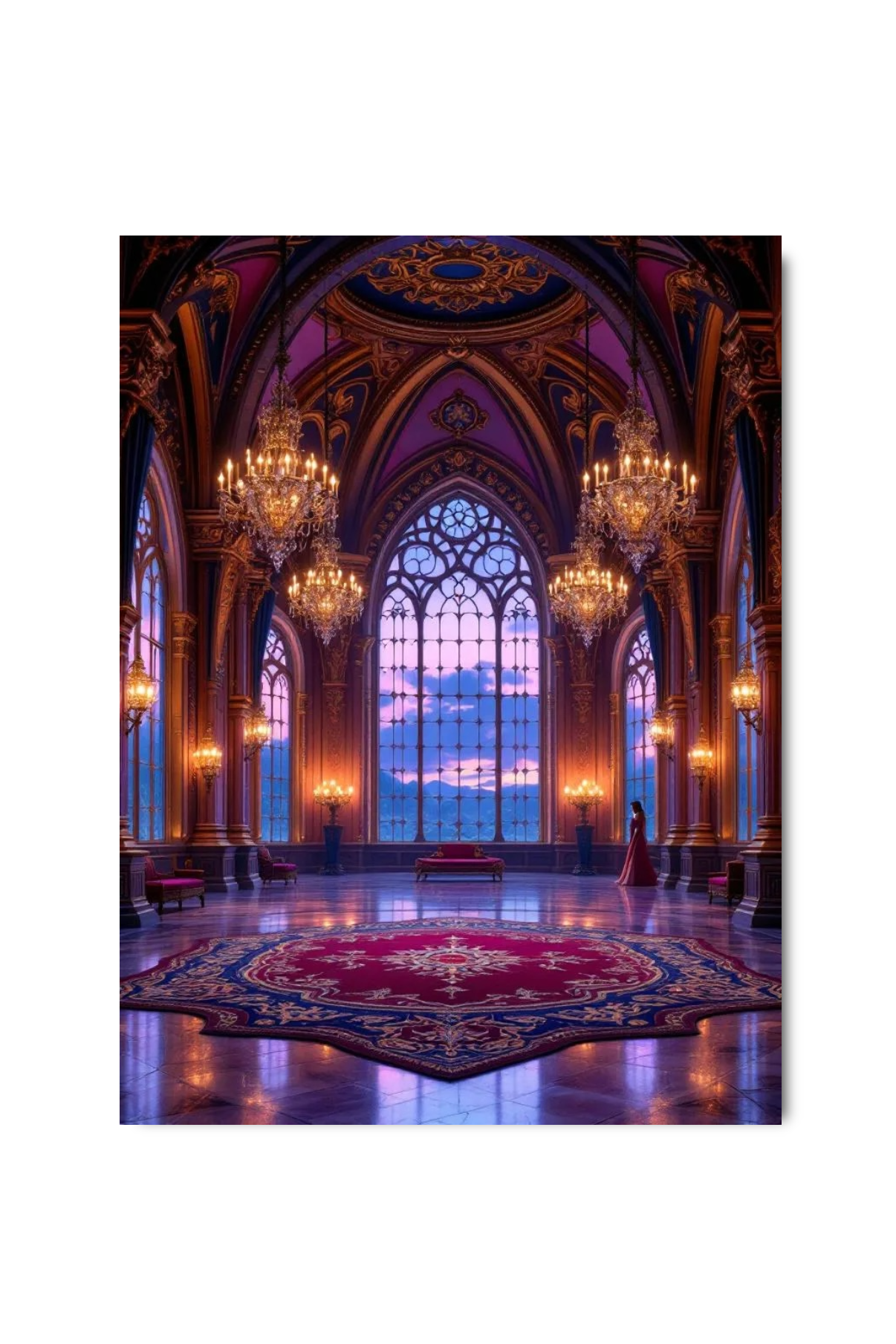 Paris Sunset & Grand Ballroom Scene Sleeve™