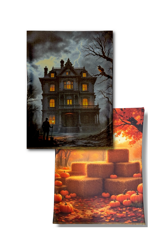 Haunted Harvest Double Sided Scene Sleeve
