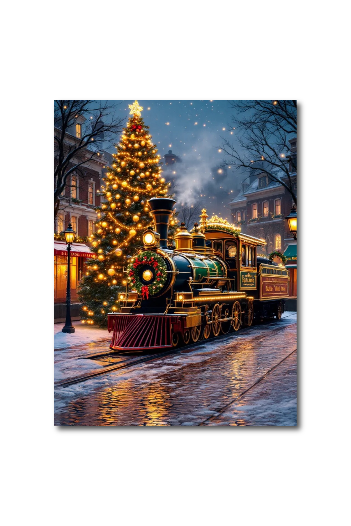 Snow Globe Village & Holiday Express Scene Sleeve™