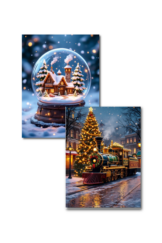 Snow Globe Village & Holiday Express Scene Sleeve™