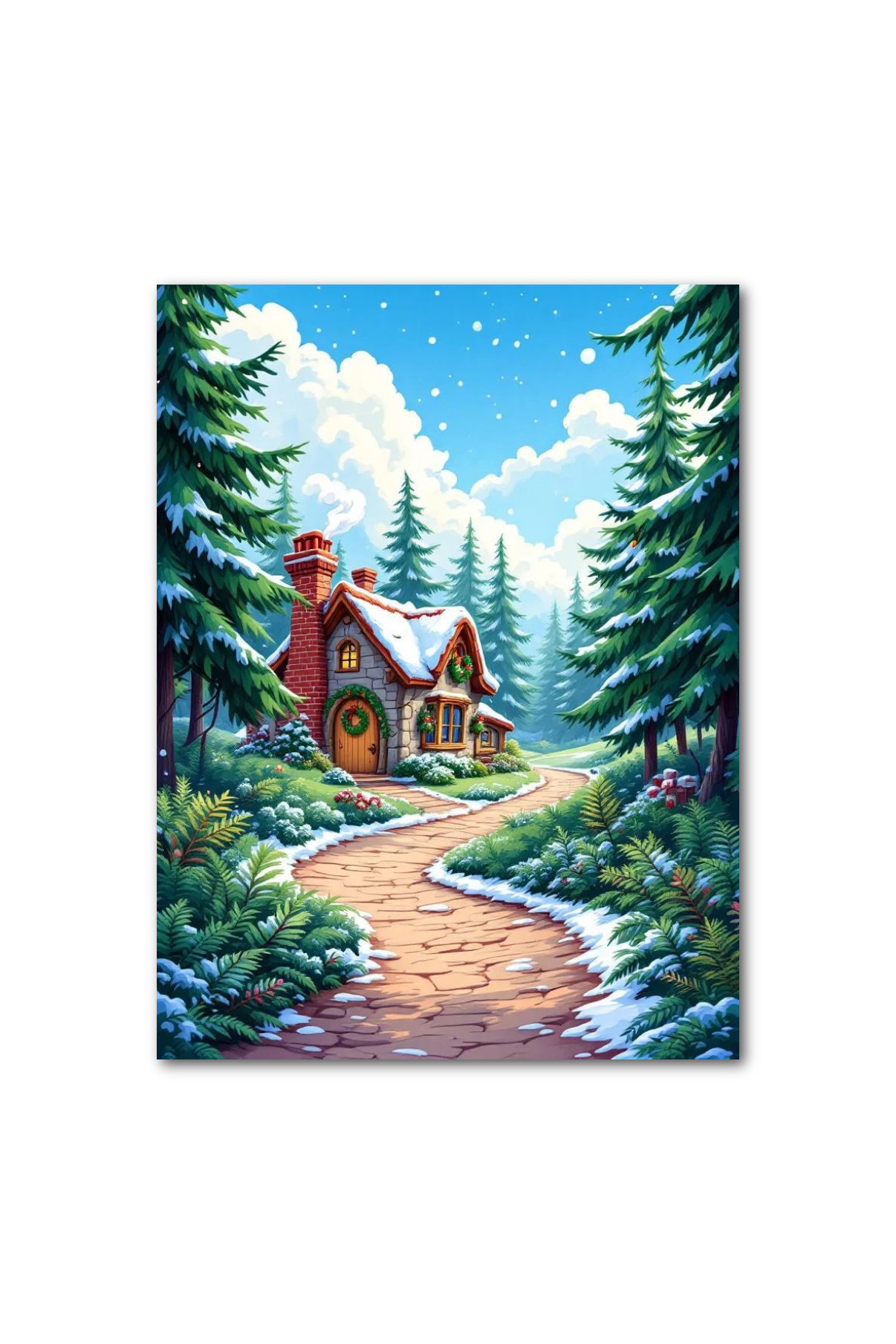 Holiday Hearth & Cabin Trail Double Sided Scene Sleeve™