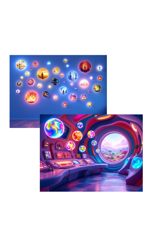 Control Room & Memory Orbs Scene Sleeve™