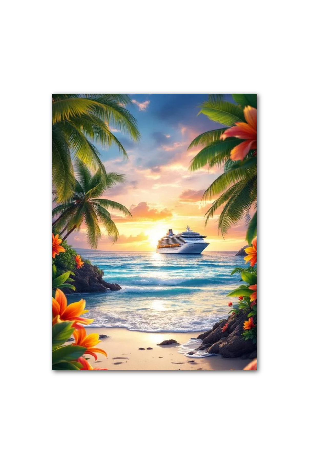 Tropical Escape – Reversible Scene Sleeve™