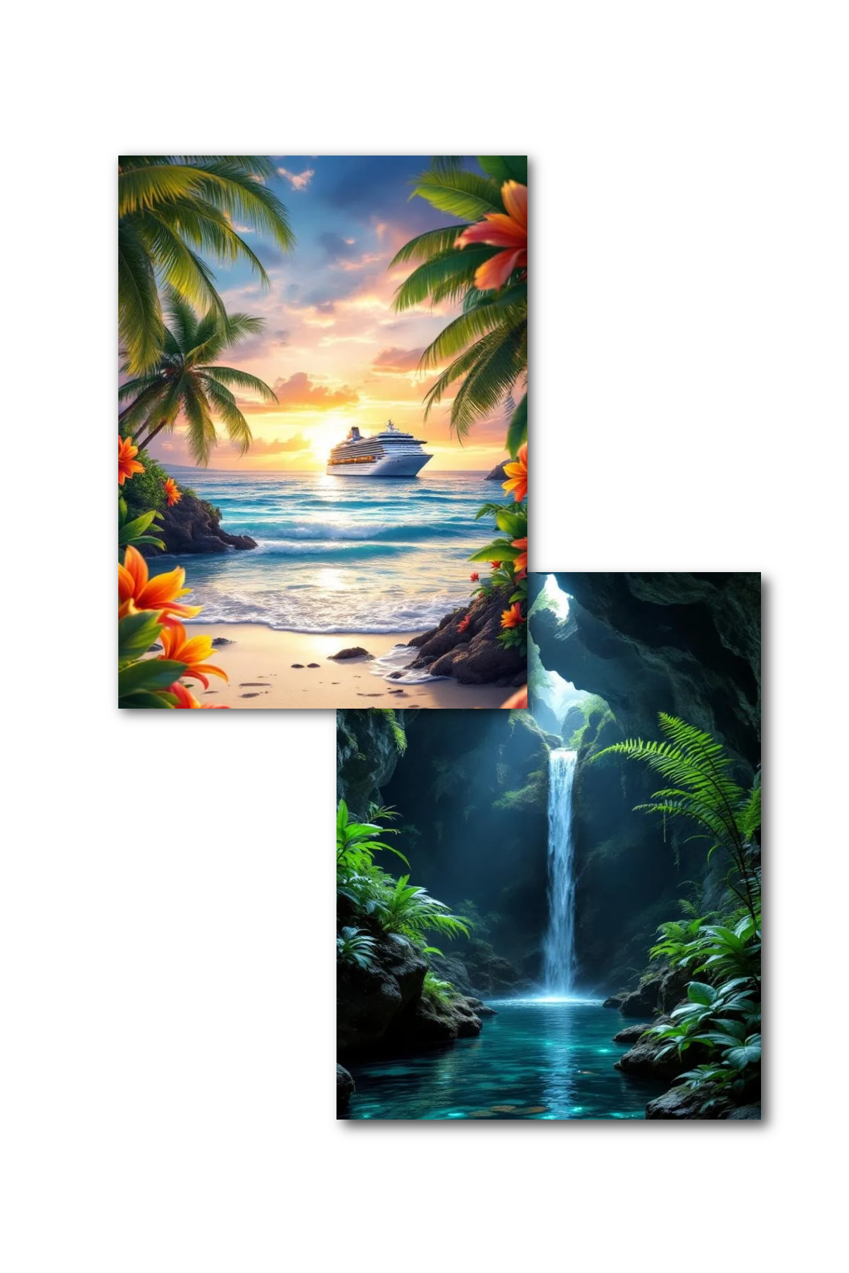 Tropical Escape – Reversible Scene Sleeve™