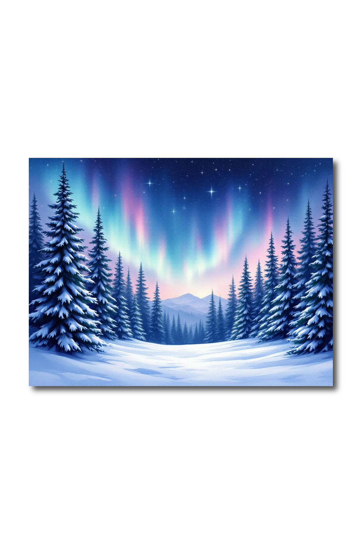 Northern Lights & Frozen Lake Double-Sided Scene Sleeve™