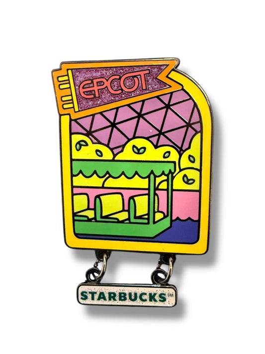Starbucks Epcot Living with the Land Dangle Mystery Pin