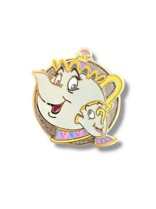 PALM Micro Pin Beauty and the Beast BATB Mrs. Potts Chip Pin