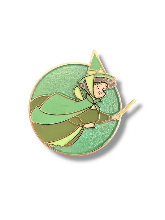 PALM Micro Pin Sleeping Beauty Fauna Fairy Pin
